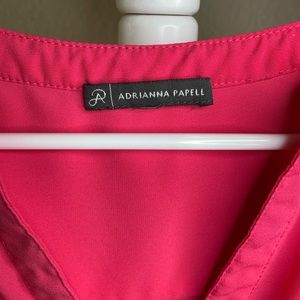 Amanda Papell Pink Sleeveless Top Business Casual